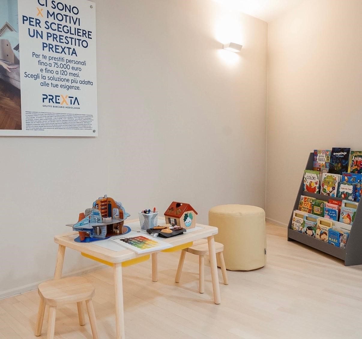 Lo spazio bimbi della sede